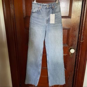 Zara straight leg jeans